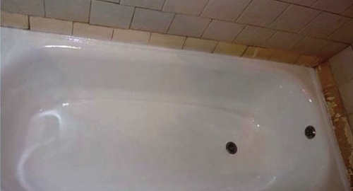 Реставрация ванны жидким акрилом | Гусь-Хрустальный